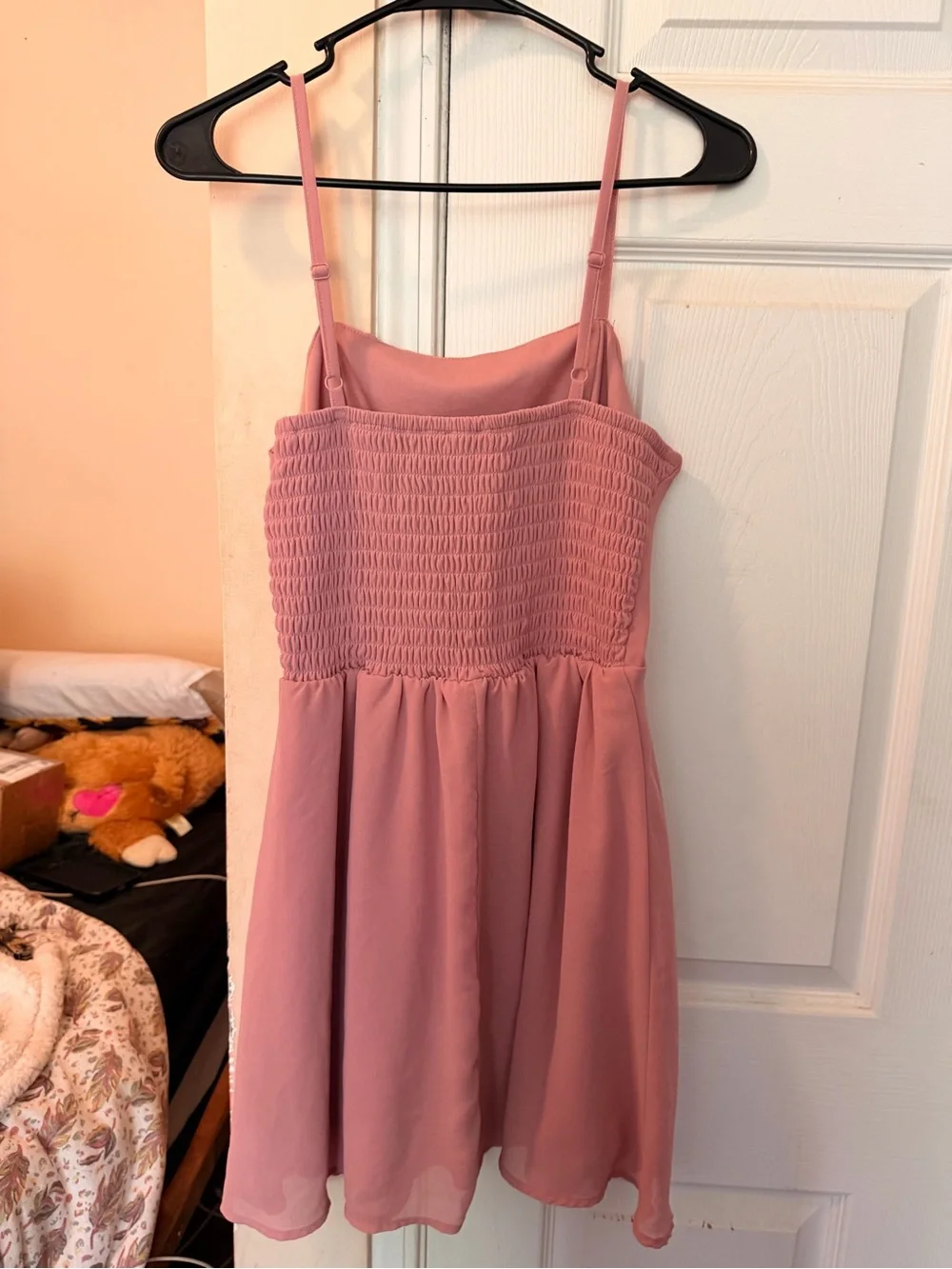 Lily Rose Blush Pink Spaghetti Strap Dress